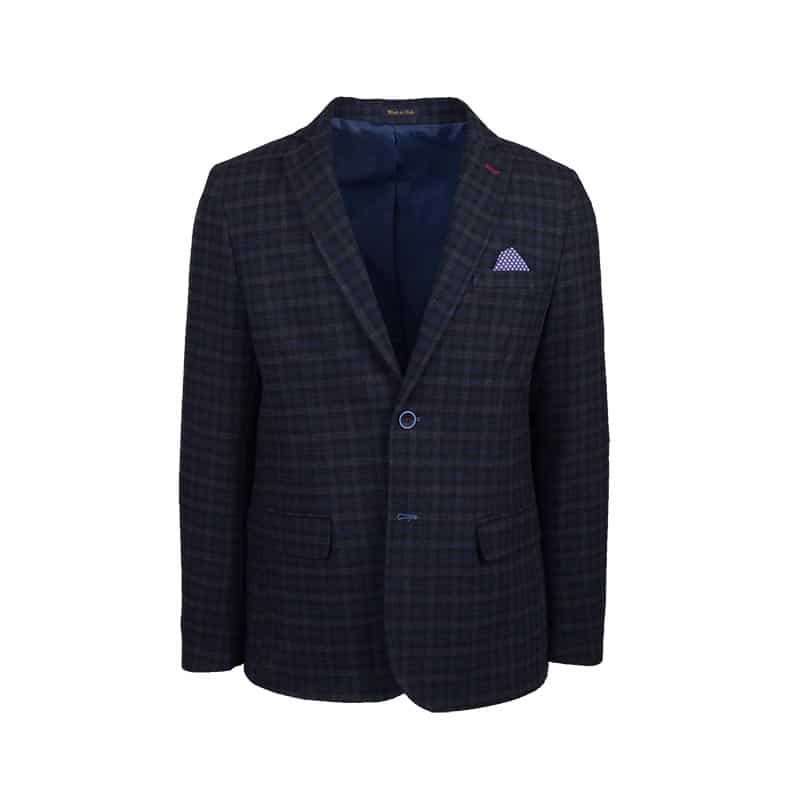 Prince Oliver Prince Oliver Σακάκι Μπλε (Modern Fit) Outlet