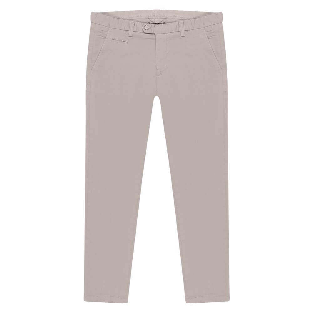 Men Prince Oliver Παντελόνι Μπεζ Chino (Modern Fit) 5