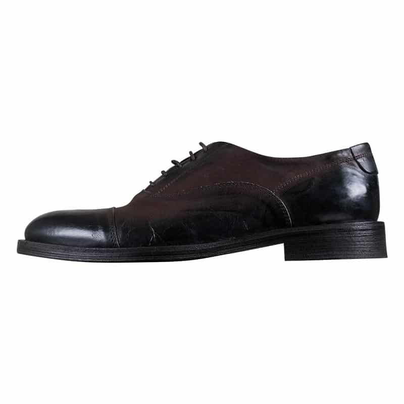 Prince Oliver Δερμάτινα Σκούρο Καφέ Παπούτσια (EXIBIT) Outlet