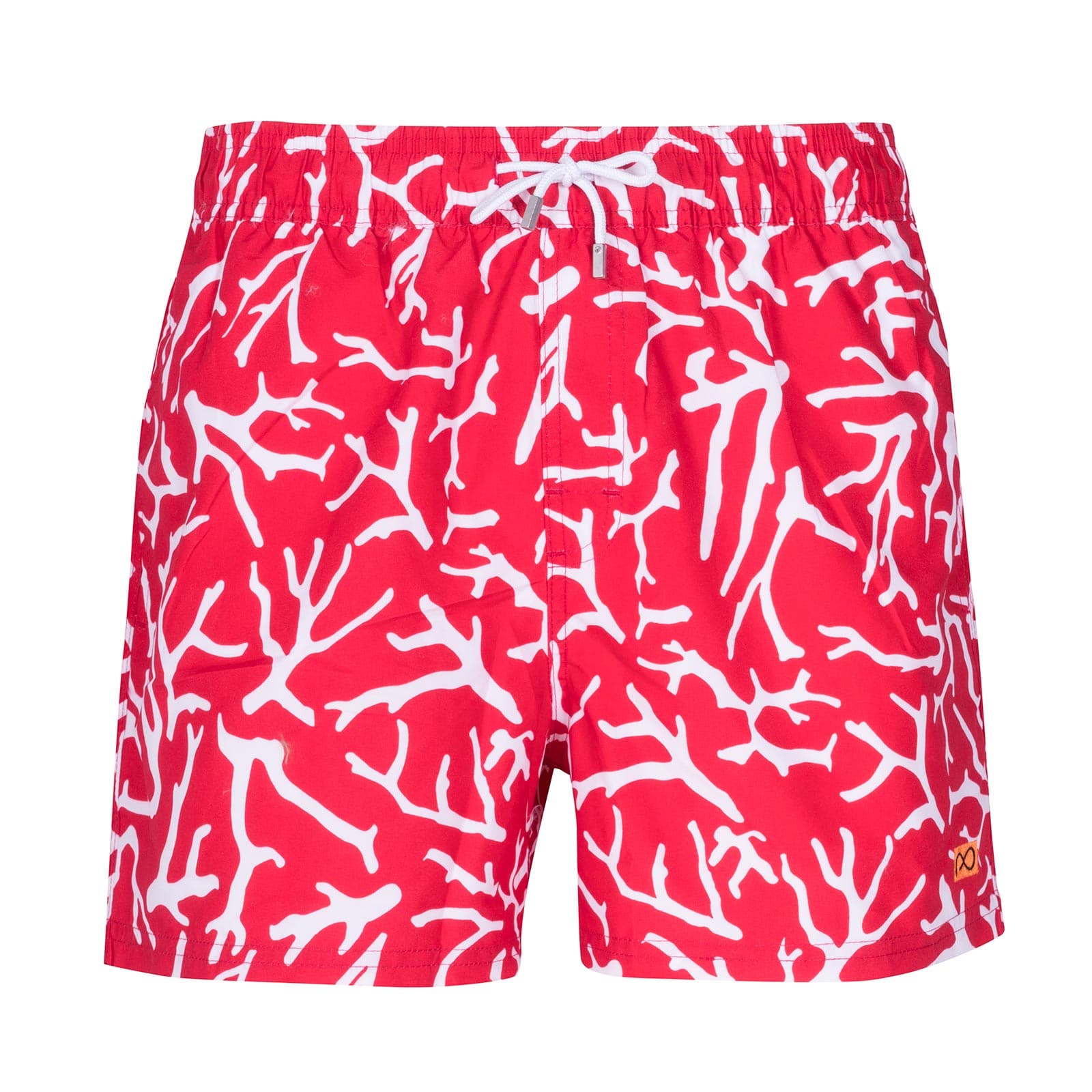 Prince Oliver Swimsuit Red with Patterns - Prince Oliver