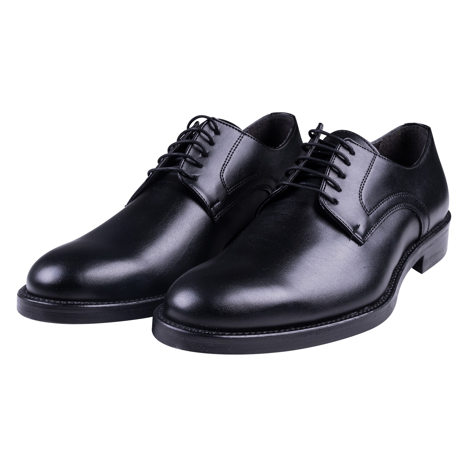 Prince Oliver Δερμάτινα Παπούτσια Μαύρα – Collection A/W