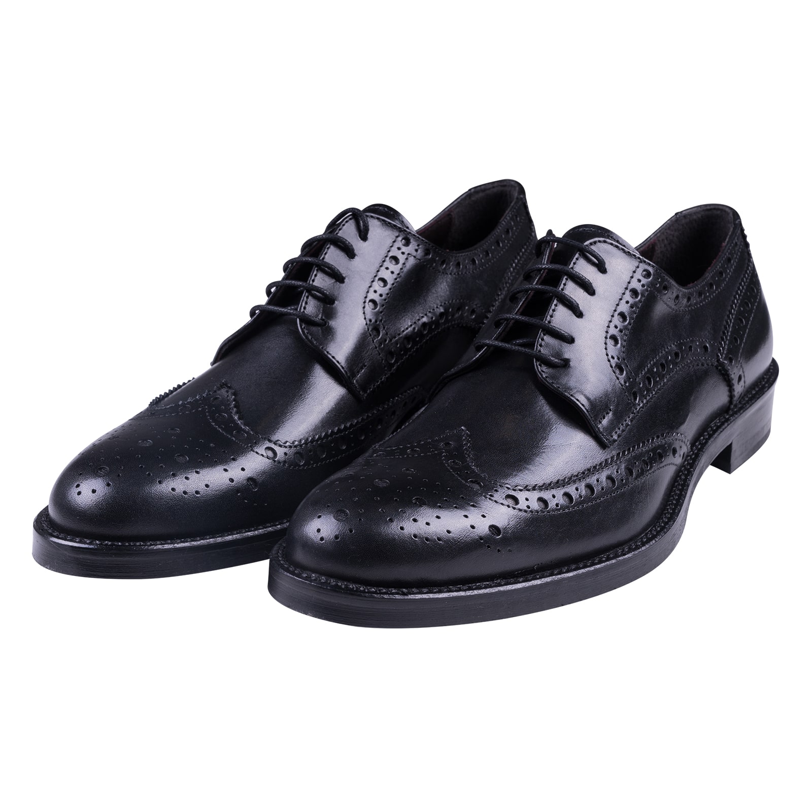 Prince Oliver Δερμάτινα Παπούτσια Μαύρα- Collection A/W