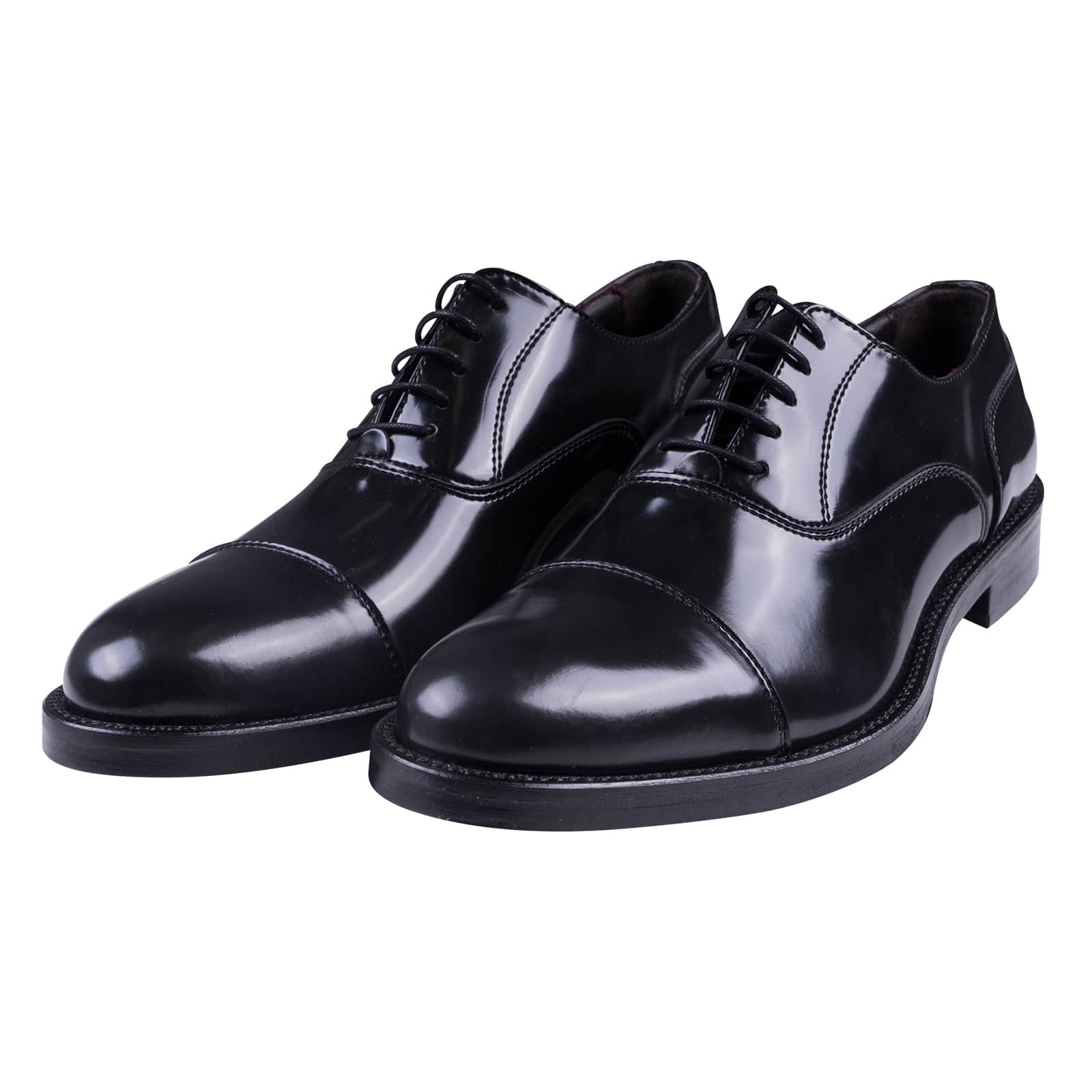 Prince Oliver Δερμάτινα Παπούτσια Μαύρα – Collection A/W