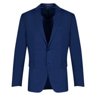 Men Prince Oliver Κοστούμι Μπλε 100% Wool Touch (Modern Fit) 3