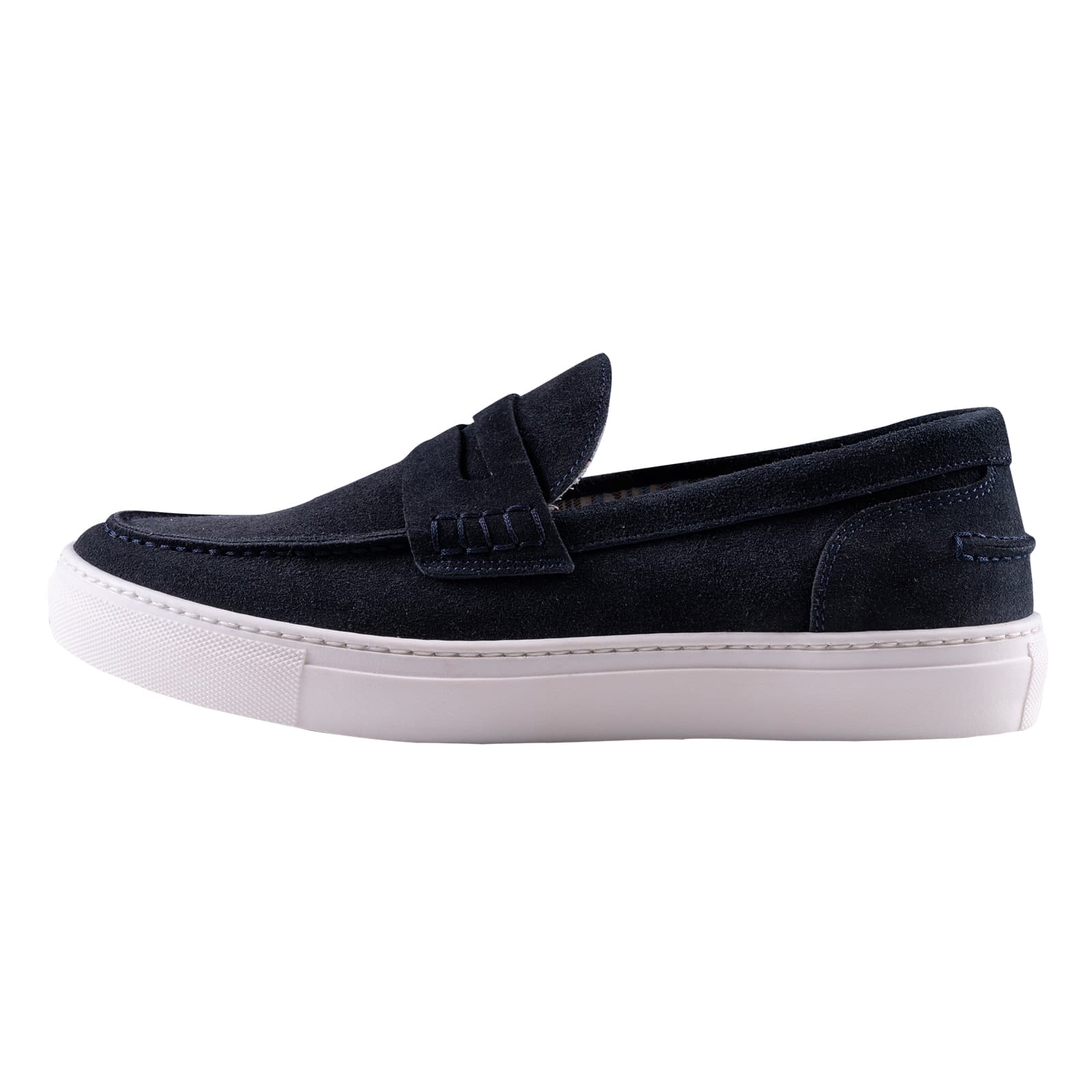 Prince Oliver Μπλε Σκούρο Δερμάτινα Παπούτσια – Collection A/W