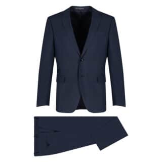 Clothing Prince Oliver Suit Dark Blue 100% WoolTouch (Modern Fit)