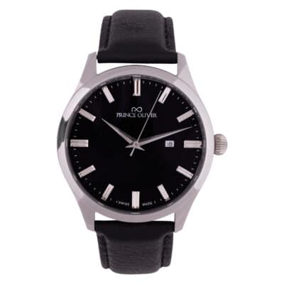 Prince Oliver Ανδρικό Ρολόι "Swiss Class Limited" Black Dial