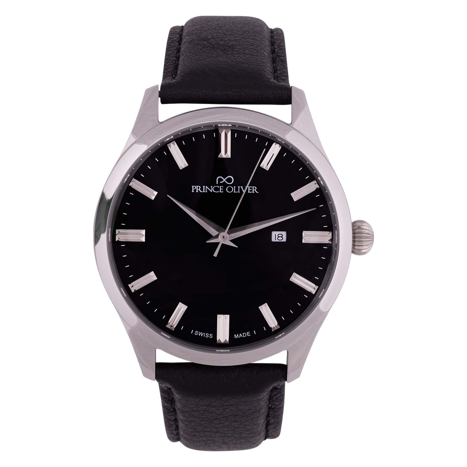 Men > Αξεσουάρ > Ρολόγια Prince Oliver Ρολόι "Swiss Class Limited" Black Dial