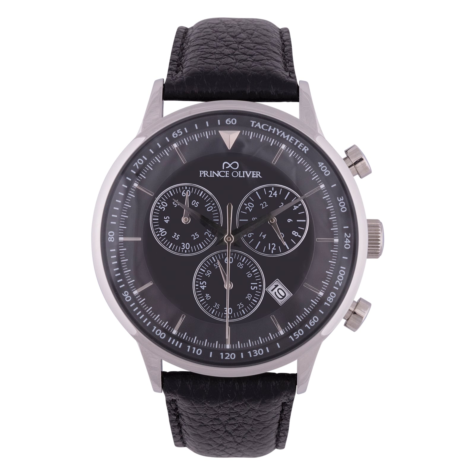 Prince Oliver Prince Oliver Ανδρικό Ρολόι "Signature Limited" Black Dial