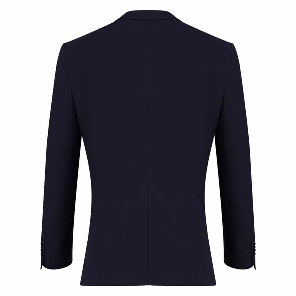 Men Prince Oliver Κοστούμι Μπλε Σκούρο 100% Wool Touch (Modern Fit) 7