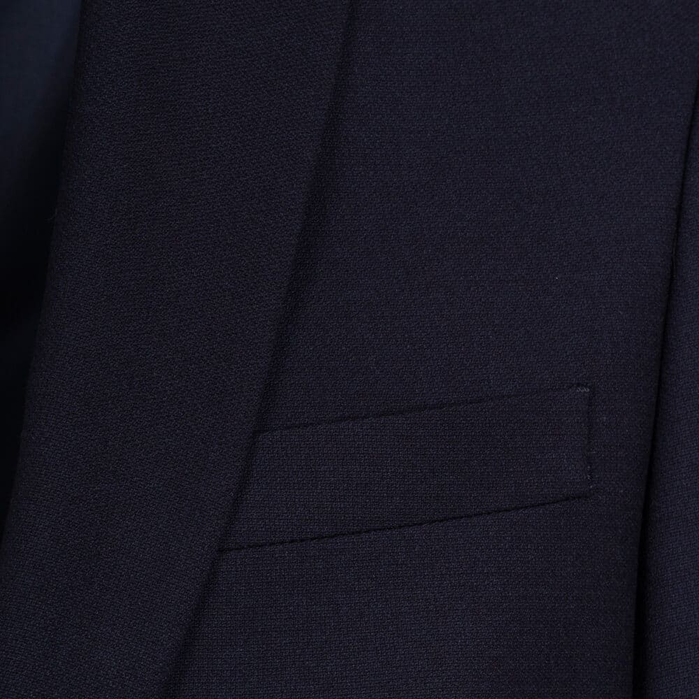 Men Prince Oliver Κοστούμι Μπλε Σκούρο 100% Wool Touch (Modern Fit) 8