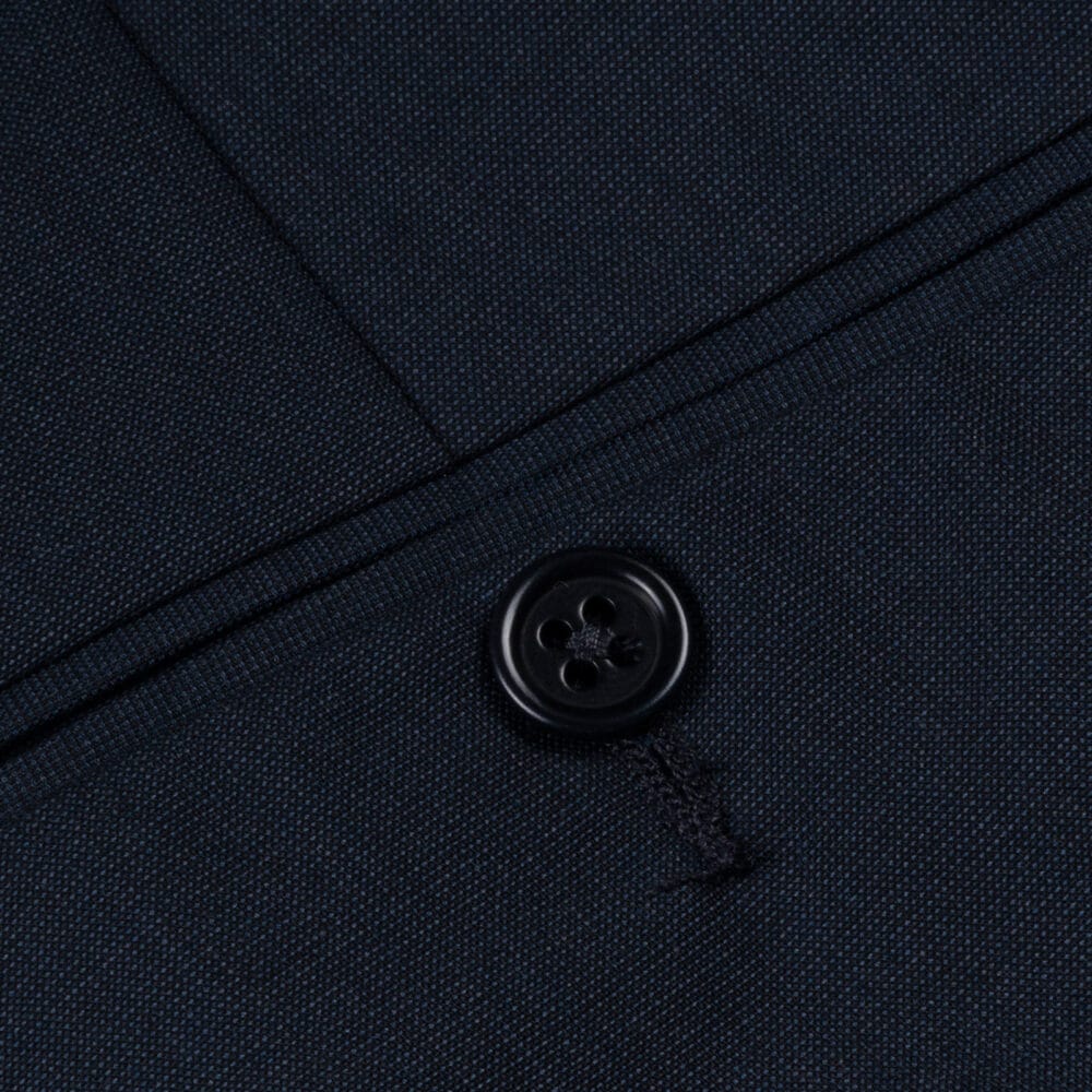 Men Prince Oliver Κοστούμι Μπλε Σκούρο 100% Wool Touch (Modern Fit) 10
