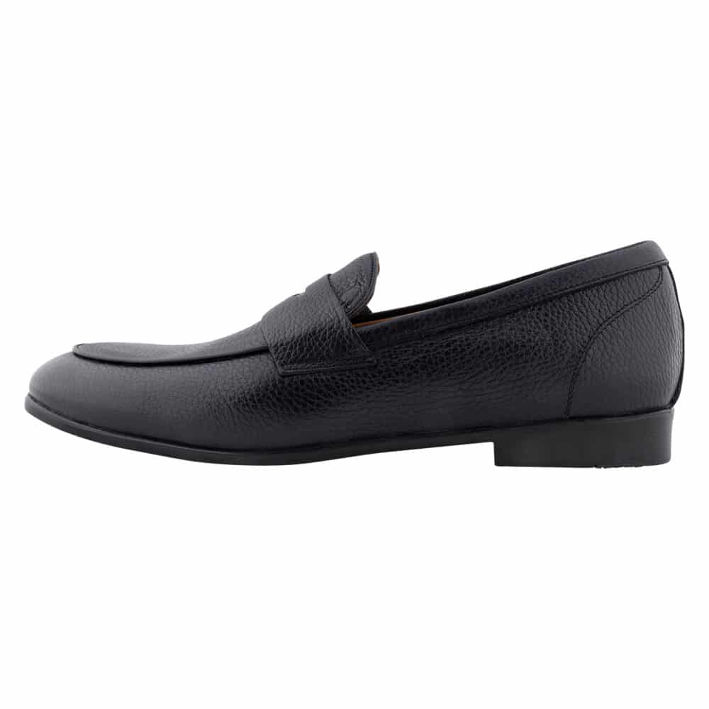 Formal Παπούτσια Moccasins Μαύρα Δερμάτινα 5