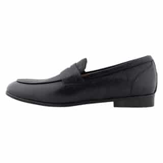 Formal Παπούτσια Moccasins Μαύρα Δερμάτινα 2