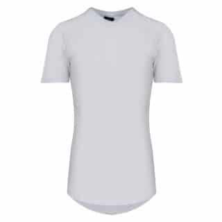 Men Essential T-Shirt Λευκό Round Neck (Comfort Fit) 100% Cotton