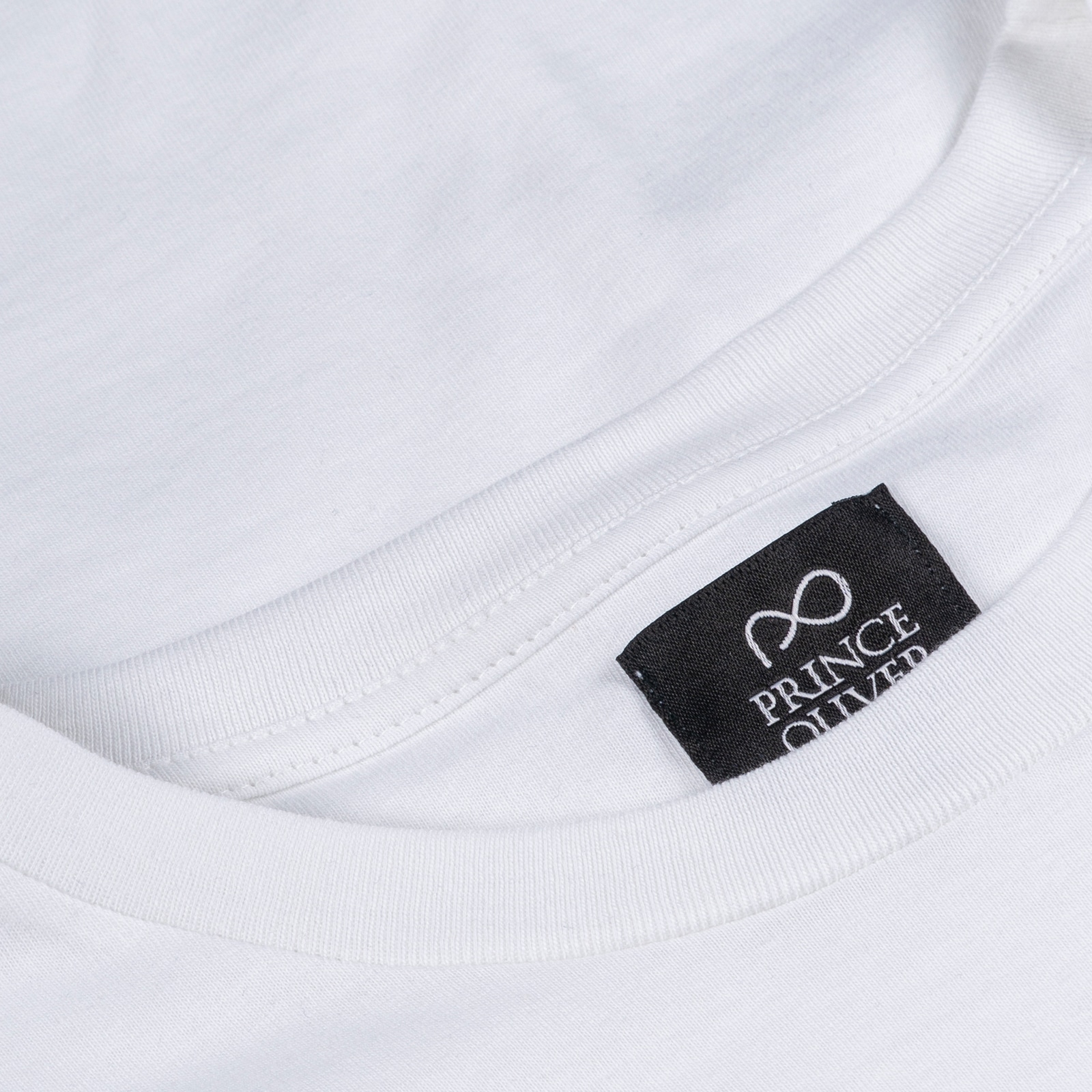 Essential T-Shirt Λευκό Round Neck (Comfort Fit) 100% Cotton φωτογραφία