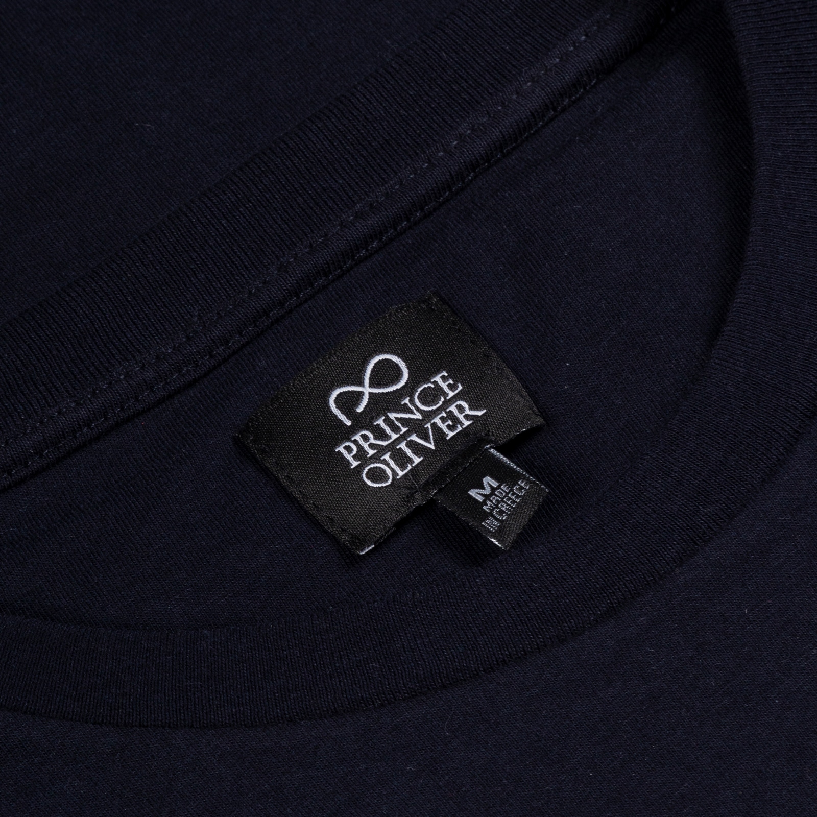 Essential T-Shirt Μπλε Σκούρο Round Neck (Comfort Fit) 100% Cotton φωτογραφία