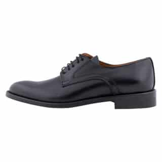 Formal Derby Μαύρο Leather Shoes