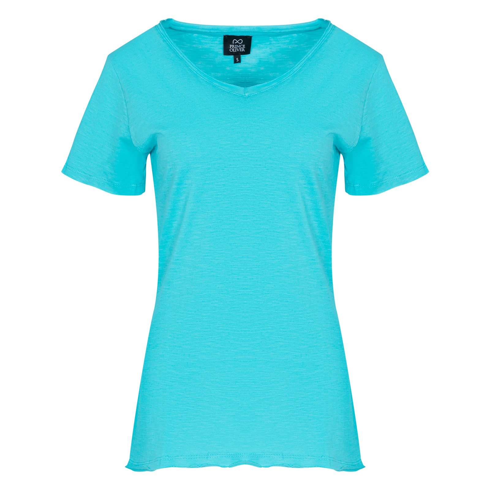 Prince Oliver T-Shirt Τυρκουάζ V Neck