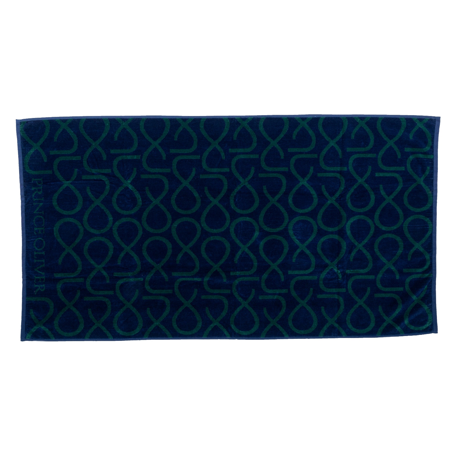 Men > Ανδρικά Αξεσουάρ > Πετσέτες Θαλάσσης Deluxe Πετσέτα Θαλάσσης 160×85 cm με διχρωμία Μπλε/ Πράσινο 100% Cotton