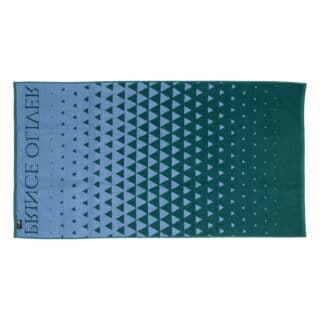Beachwear Collection Deluxe Πετσέτα Θαλάσσης Διχρωμία 160×85 cm Πράσινο/ Μπλε Ραφ 100% Cotton 3