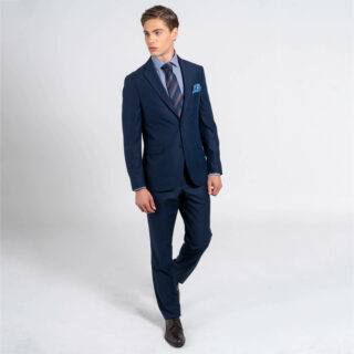 Men Κοστούμι Μπλε 100% WoolTouch (Modern Fit)