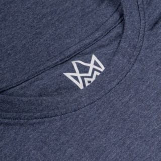 Men T-Shirt Μπλε Σκούρο (Modern Fit) 100% Cotton 3