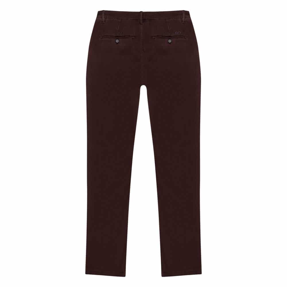 Men Prince Oliver Winter Chinos Καφέ (Modern Fit) 7