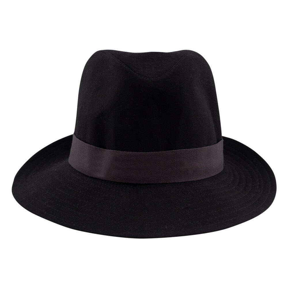 Men All Seasons Καπέλο Fedora Μαύρο 4