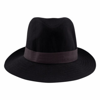 Men All Seasons Καπέλο Fedora Μαύρο 3