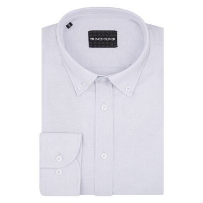 Premium Quality White Shirt Button Down 100% Cotton (Modern Fit)