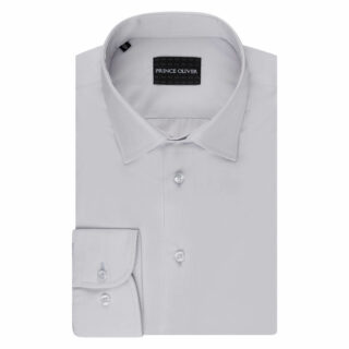 Men Premium Quality Πουκάμισο Λευκό 100% Cotton (Modern Fit)