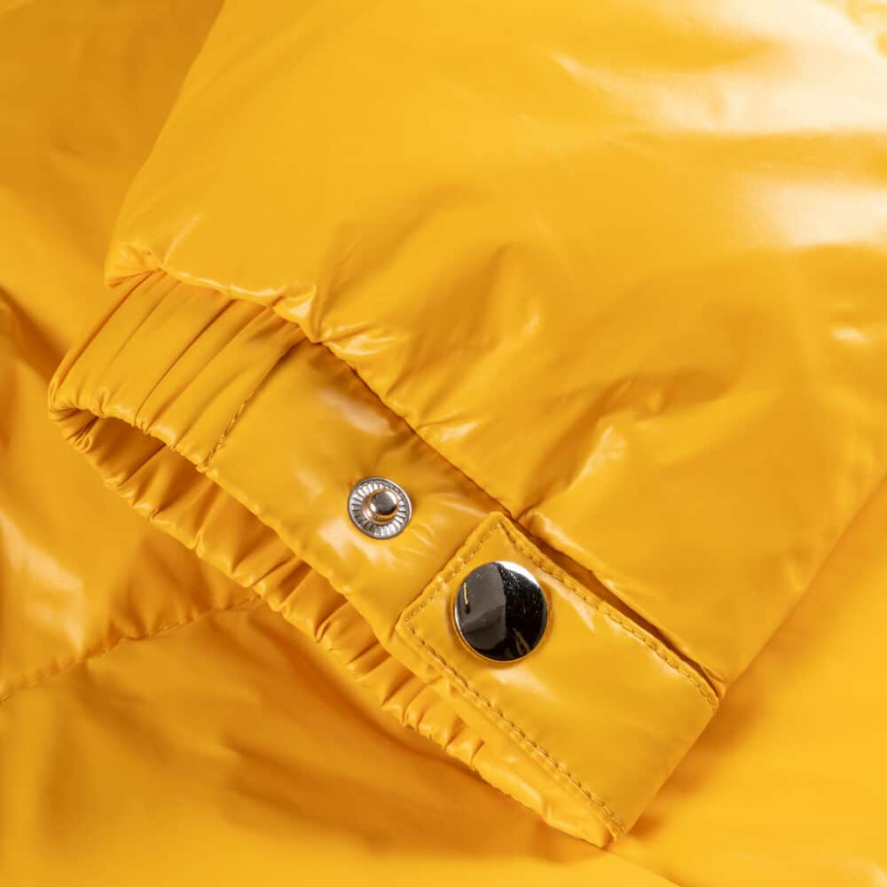 Men Padded Jacket Κίτρινο με αποσπώμενη κουκούλα  (Slim Fit) 17
