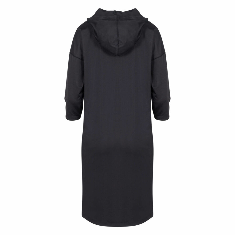 Outlet Φόρεμα Μαύρο με Κουκούλα  (Comfort Fit) 10