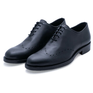 Formal Prince Oliver Oxford Μαύρα Παπούτσια 3