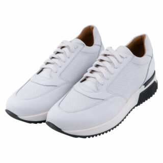 Casual Λευκό Leather Sneaker 8