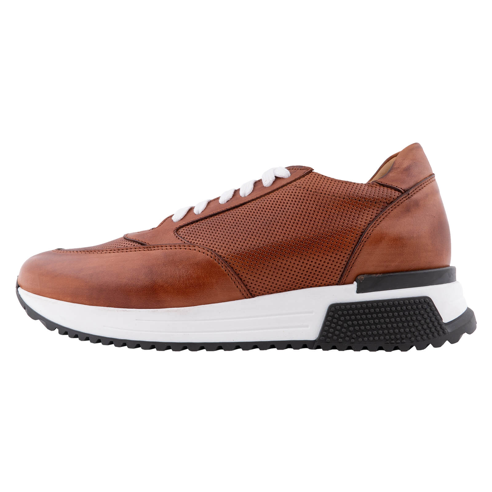 Καφέ Ανοιχτό Leather Sneaker NEW COLLECTION
