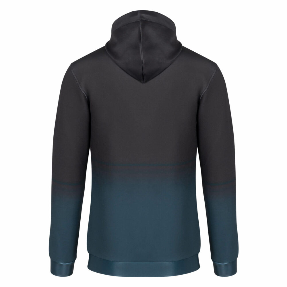 Men Fashion Ντεγκραντέ Micro tech hoodie μαύρη/πράσινη με κουκούλα (Modern Fit) 12