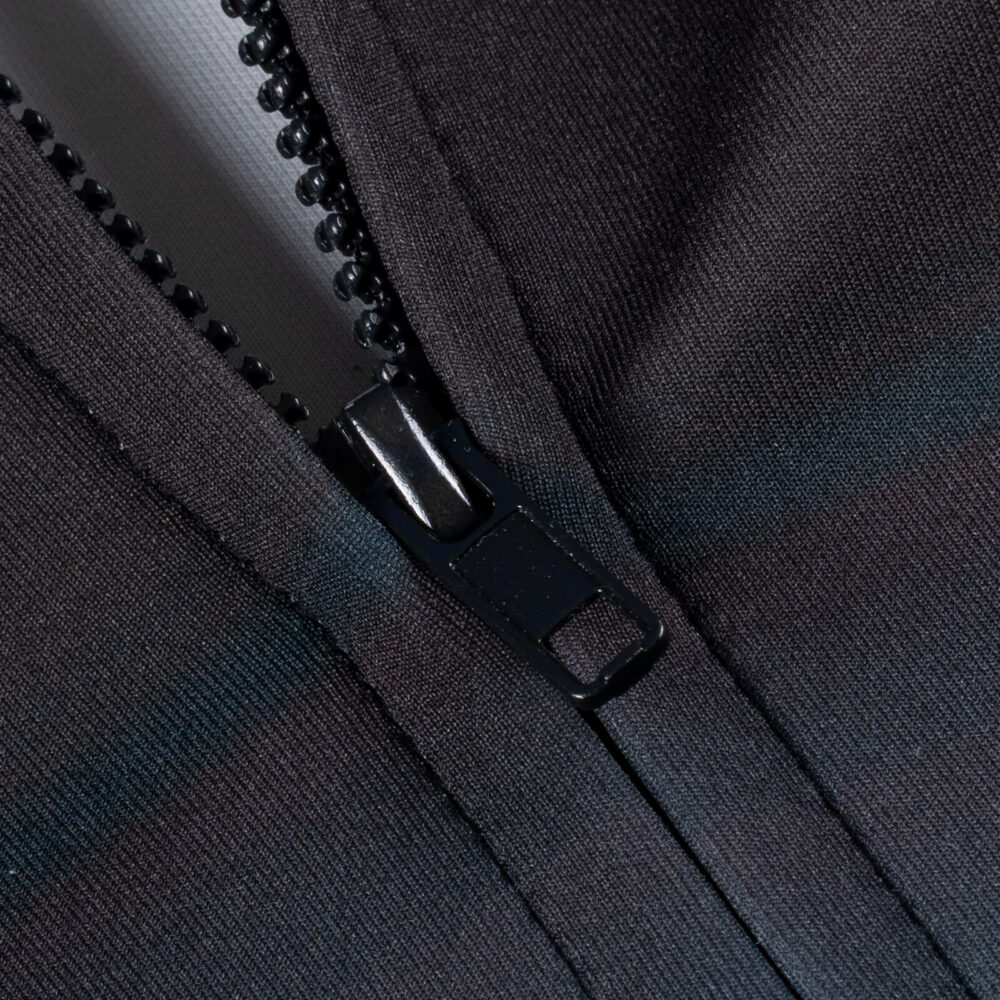 Men Fashion Ντεγκραντέ Micro tech hoodie μαύρη/πράσινη με κουκούλα (Modern Fit) 15