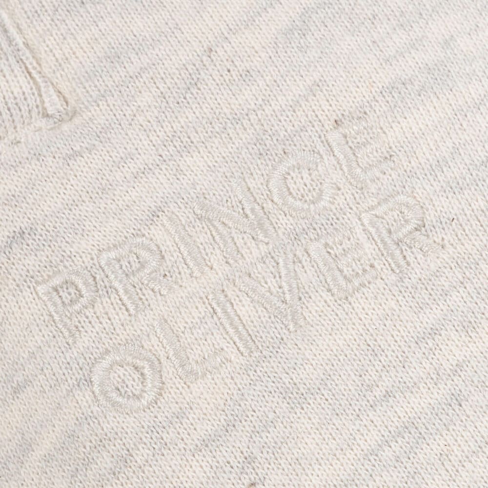 Men Prince Oliver παντελόνι φόρμας double knit μπεζ μελανζέ (Comfort Fit) 16