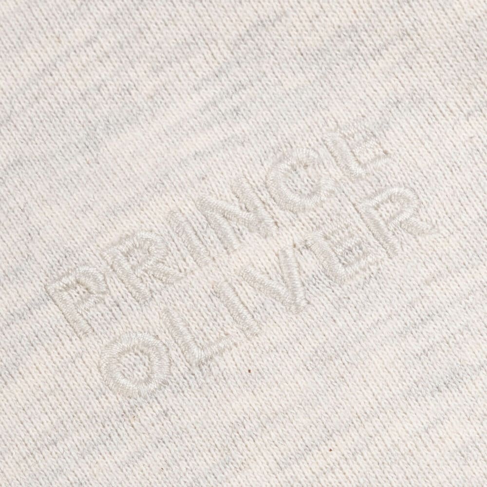 Men Prince Oliver αμάνικη φούτερ ζακέτα double knit μπεζ μελανζέ  (Comfort Fit) 16