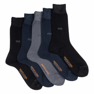 Men All Seasons σετ κάλτσες 5 τεμ. 2 μαύρες, 2 μπλε, 1 γκρι 2