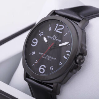 Men Prince Oliver Ανδρικό ρολόι “Panorama Black” 3