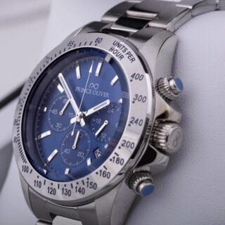 Men Prince Oliver Ανδρικό ρολόι “Cool Blue” 3