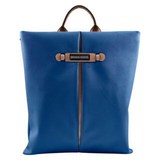 Women Γυναικείο Backpack Μπλε Eco Leather 8