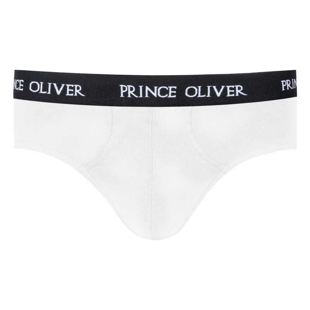Men Prince Oliver Σετ Σλιπ 3 Τεμ. μαύρο/λευκό/μπλε σκούρο Cotton Stretch 13