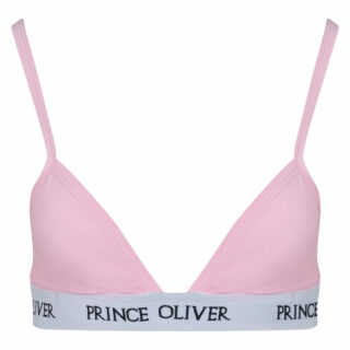 Women Prince Oliver Γυναικείο Bralette Ροζ Cotton Stretch 3