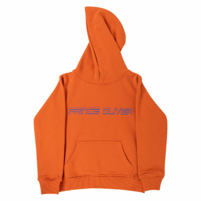 Prince Oliver Orange Kids Tracksuit Sweatshirt / Shorts Set