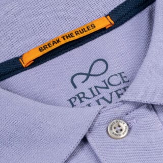 Men Prince Oliver Essential  Polo Pique Λιλά 100% Cotton (Regular Fit) 3