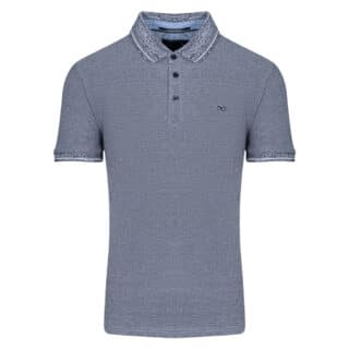 Clothing Prince Oliver Premium Dark Blue Polo Shirt 100% Cotton (Modern Fit)